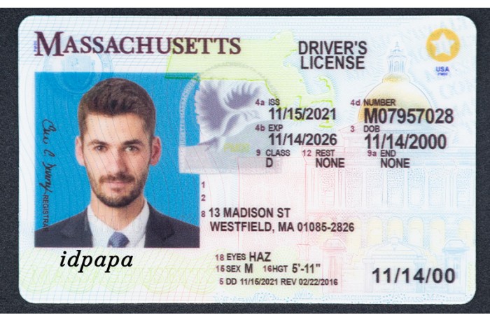 Massachusetts Card